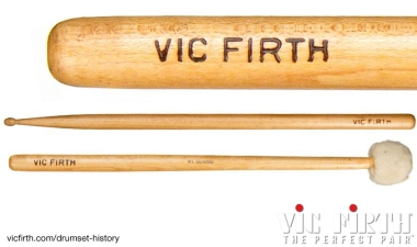 Vic Firth begins his own drum sticks